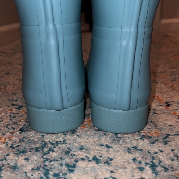 Hunter Original Refined Short Waterproof Rain Boot - Arctic Mint - Women Size 8 - Picture 8 of 8